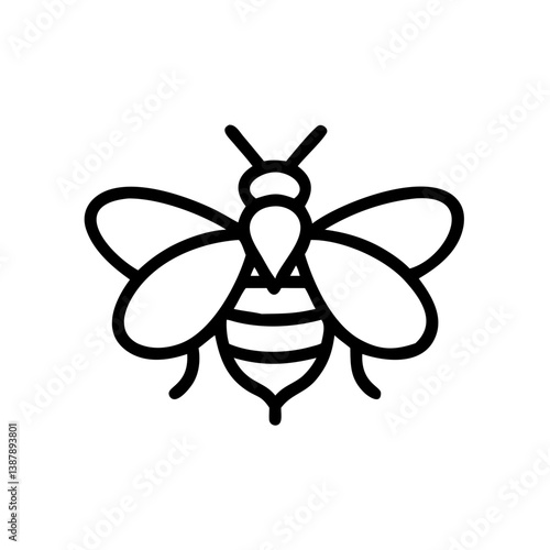 Bee Animal outline Icons