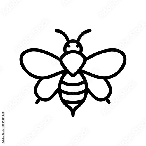 Bee Animal outline Icons