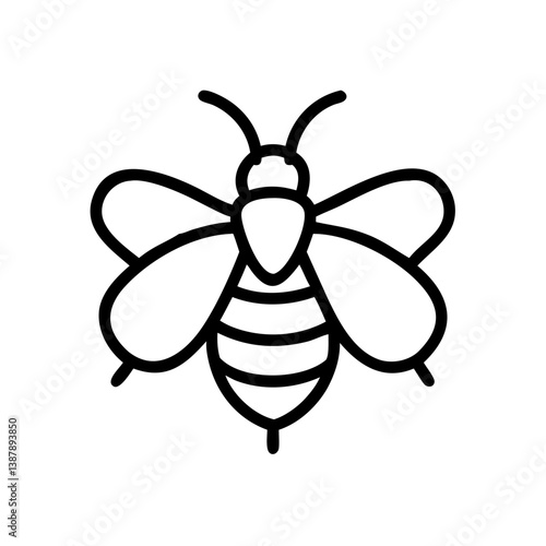 Bee Animal outline Icons