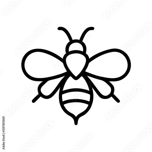 Bee Animal outline Icons