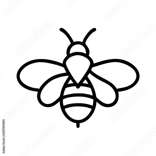 Bee Animal outline Icons