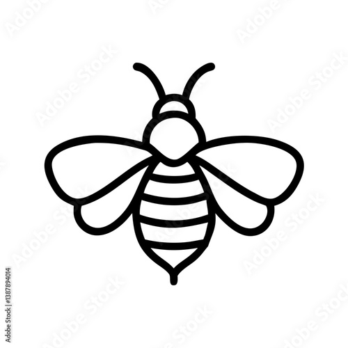 Bee Animal outline Icons