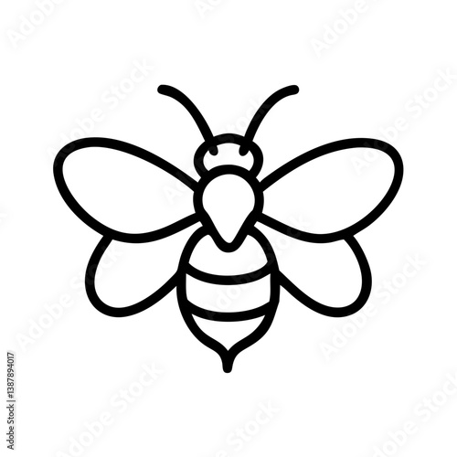 Bee Animal outline Icons