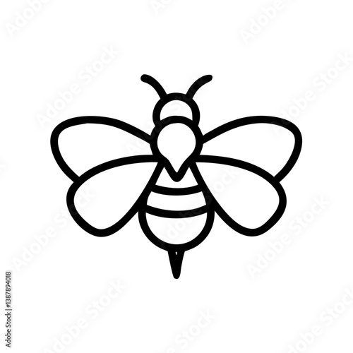 Bee Animal outline Icons