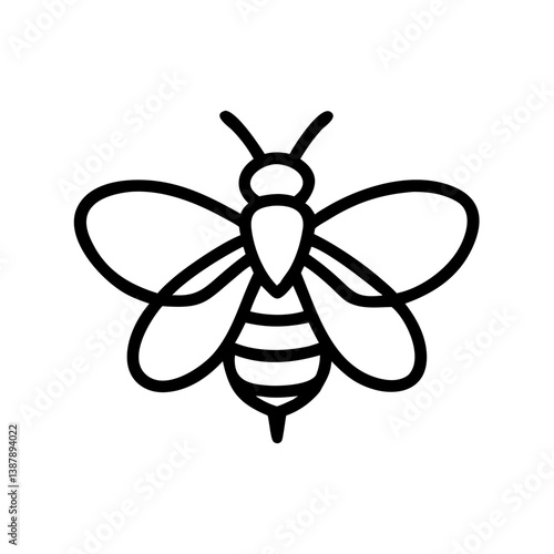 Bee Animal outline Icons