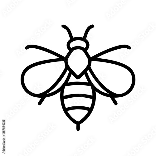 Bee Animal outline Icons
