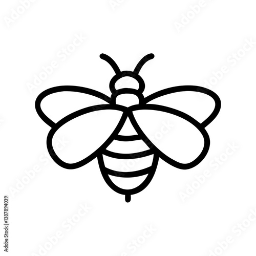 Bee Animal outline Icons