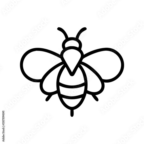 Bee Animal outline Icons