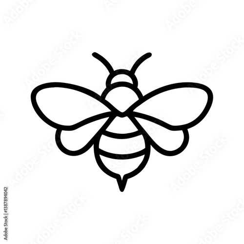 Bee Animal outline Icons