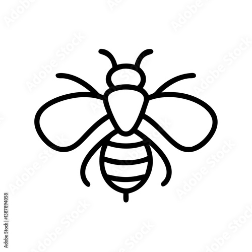 Bee Animal outline Icons