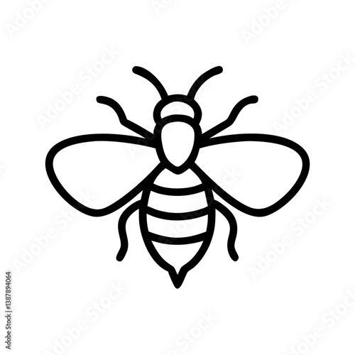 Bee Animal outline Icons