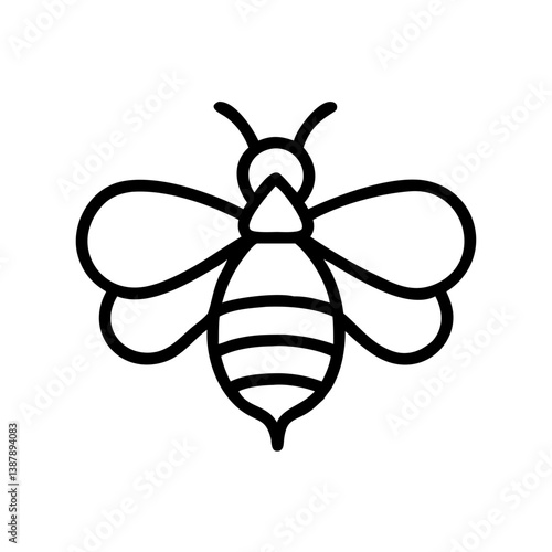 Bee Animal outline Icons