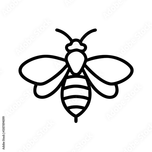 Bee Animal outline Icons