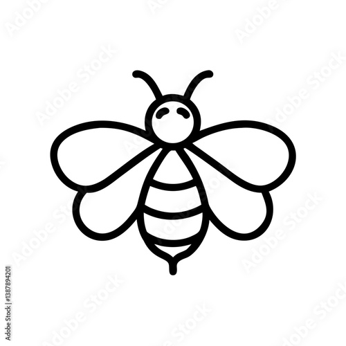 Bee Animal outline Icons