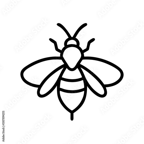 Bee Animal outline Icons