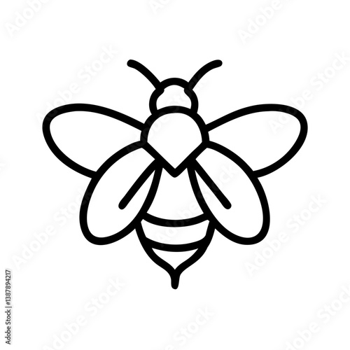 Bee Animal outline Icons