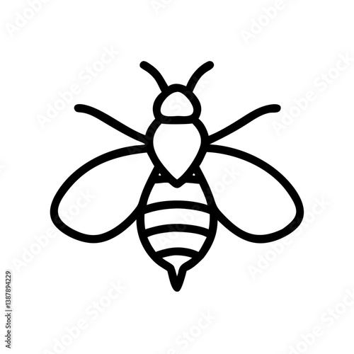 Bee Animal outline Icons