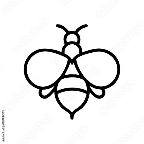 Bee Animal outline Icons