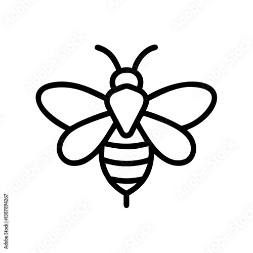 Bee Animal outline Icons