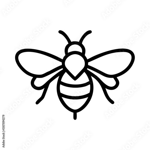 Bee Animal outline Icons