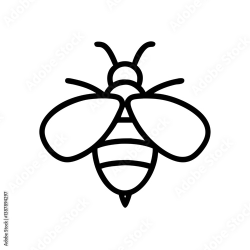 Bee Animal outline Icons