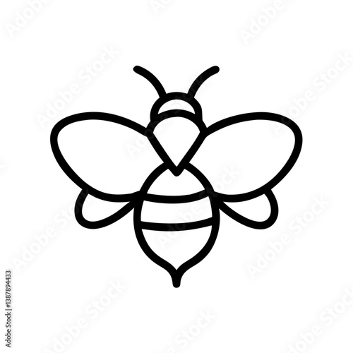 Bee Animal outline Icons