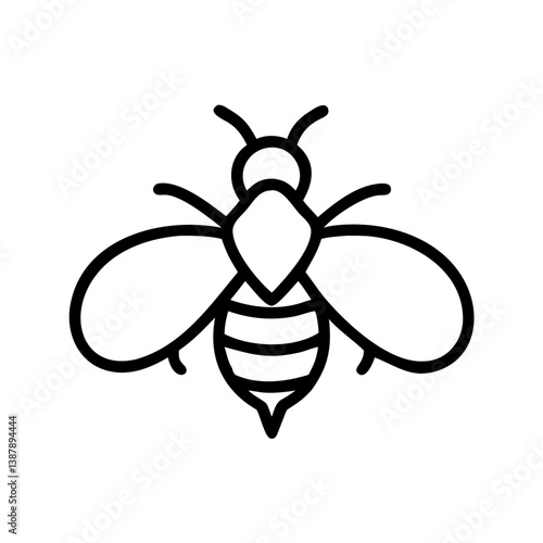 Bee Animal outline Icons