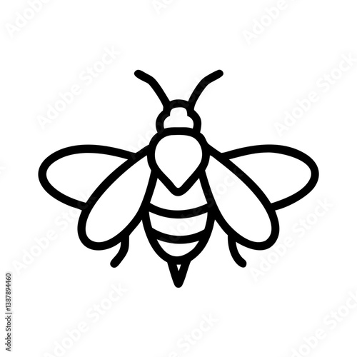 Bee Animal outline Icons