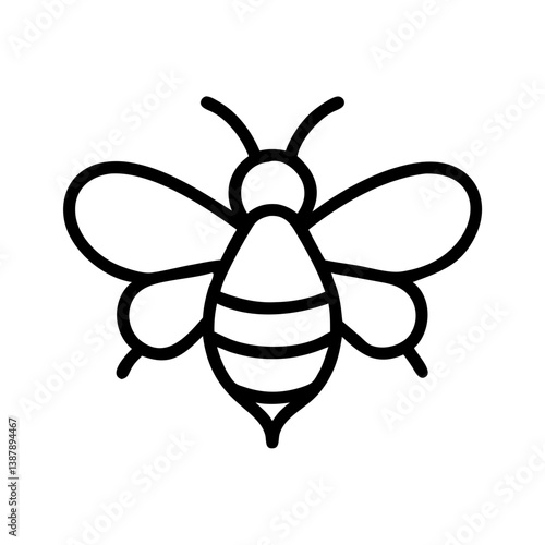 Bee Animal outline Icons