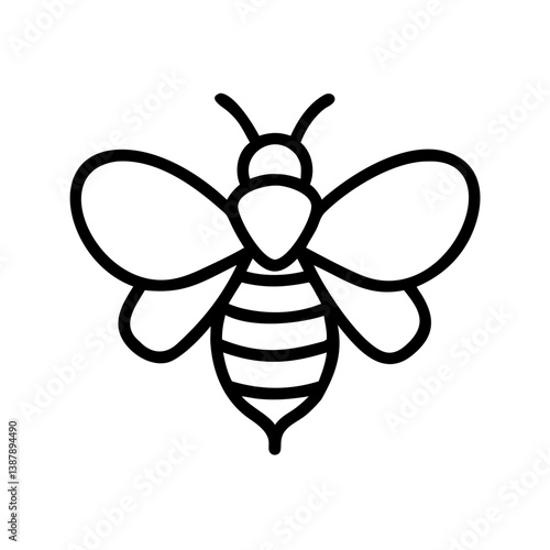 Bee Animal outline Icons