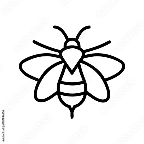 Bee Animal outline Icons