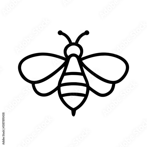 Bee Animal outline Icons