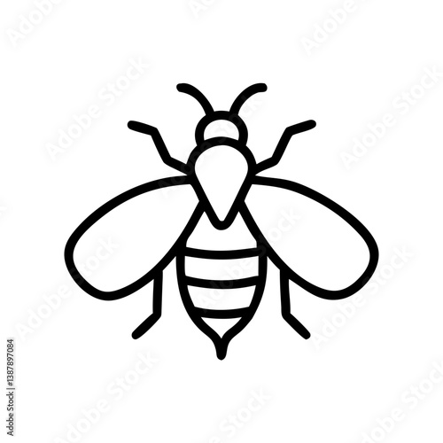Bee Animal outline Icons