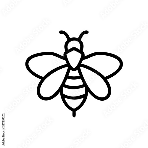 Bee Animal outline Icons