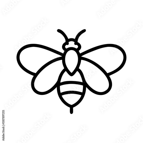 Bee Animal outline Icons