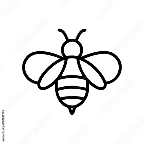 Bee Animal outline Icons
