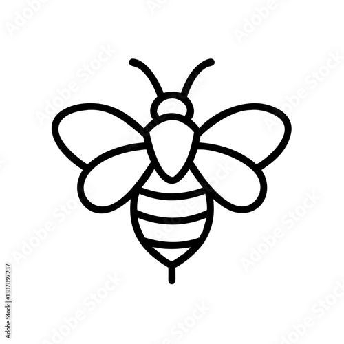 Bee Animal outline Icons