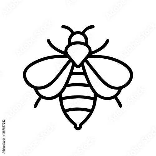 Bee Animal outline Icons