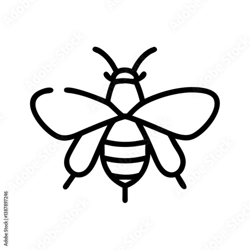 Bee Animal outline Icons