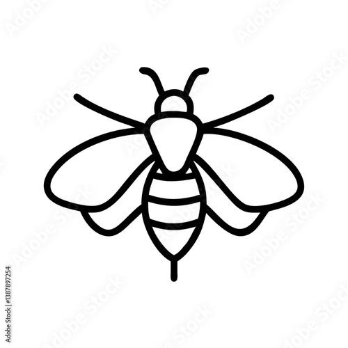 Bee Animal outline Icons