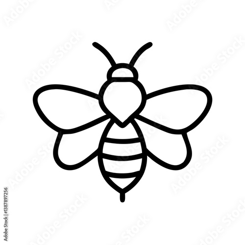 Bee Animal outline Icons