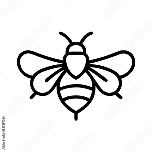 Bee Animal outline Icons