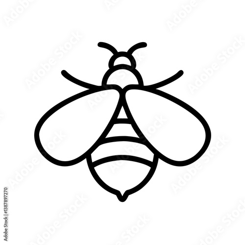 Bee Animal outline Icons