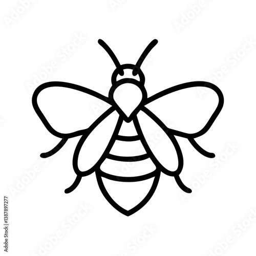 Bee Animal outline Icons