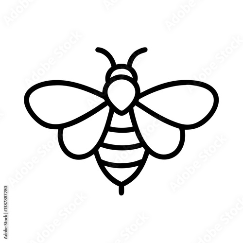 Bee Animal outline Icons