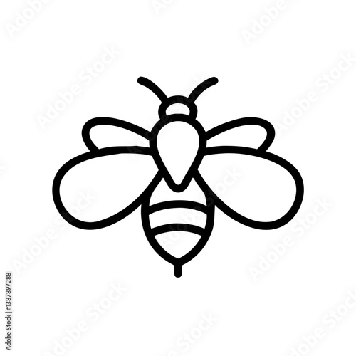 Bee Animal outline Icons