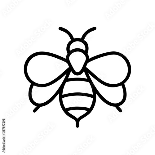 Bee Animal outline Icons