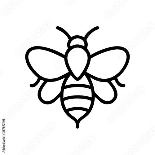 Bee Animal outline Icons