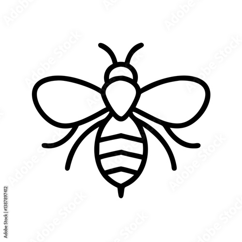 Bee Animal outline Icons