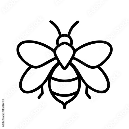 Bee Animal outline Icons